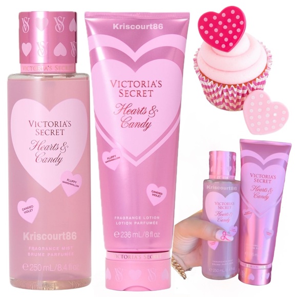 VS Hearts & Candy 2PC Set NEW FULL-SIZE - Picture 15 of 15